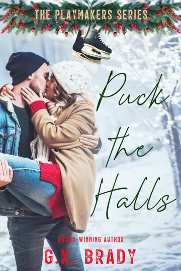 hockey player romance novel cover